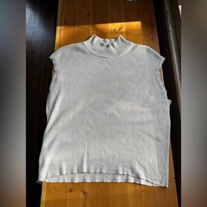 Coldwater Creek Silk Mockneck Top